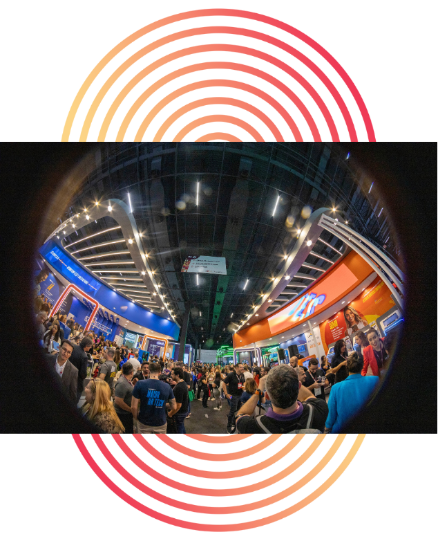 pavilhões de conteúdo